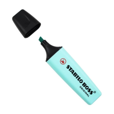Marcador de Texto Stabilo Boss 70/113 Pastel Azul